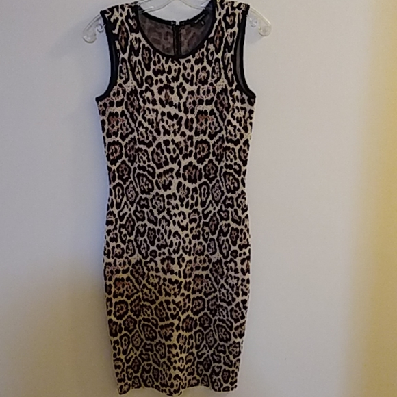 Pink Tartan Women's Midi Dress - Picture 1 of 3